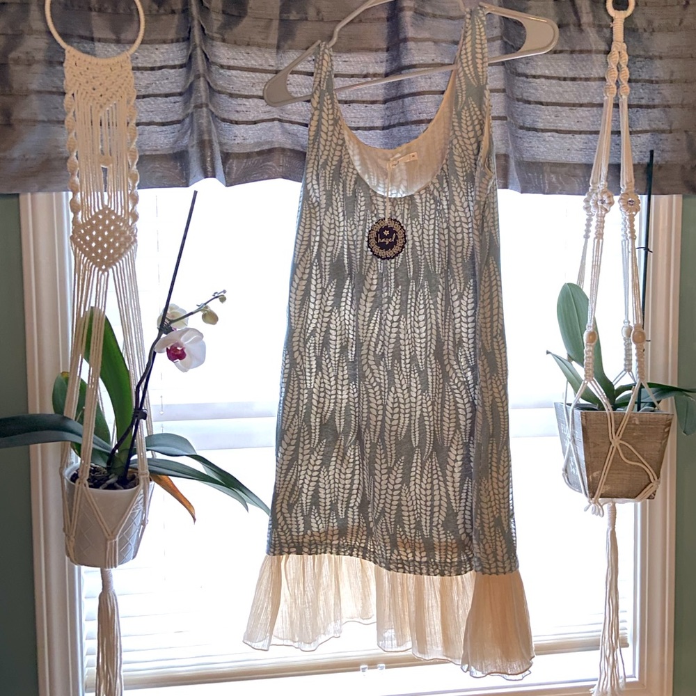 Hazel boho ruffle dress